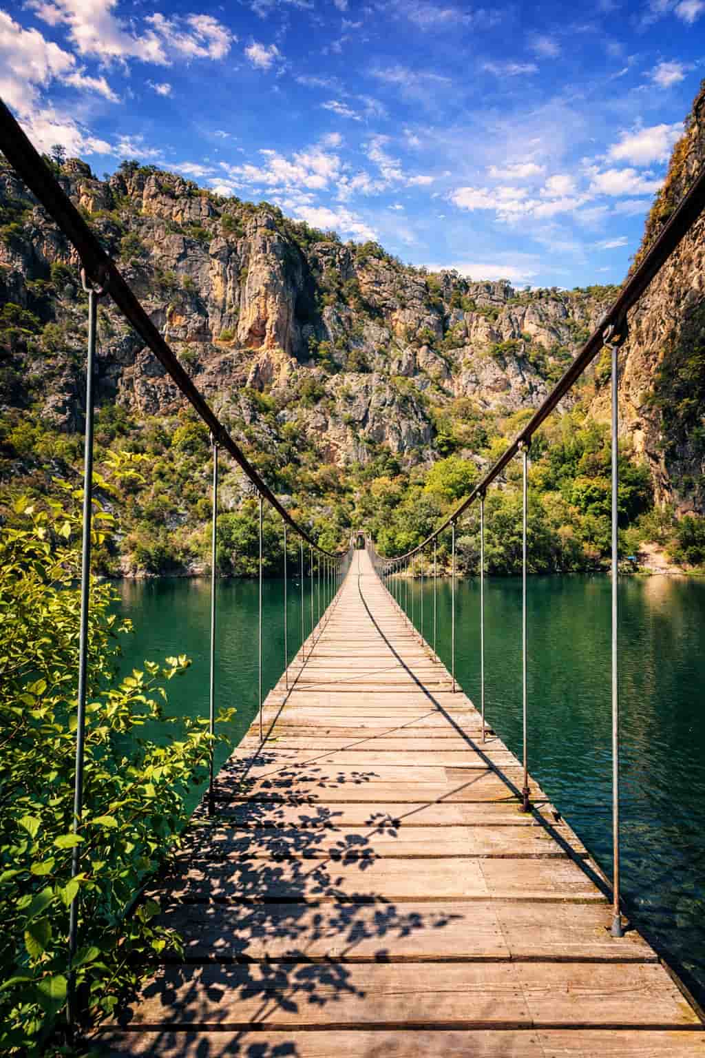 congost del mu fotos del pont de fusta