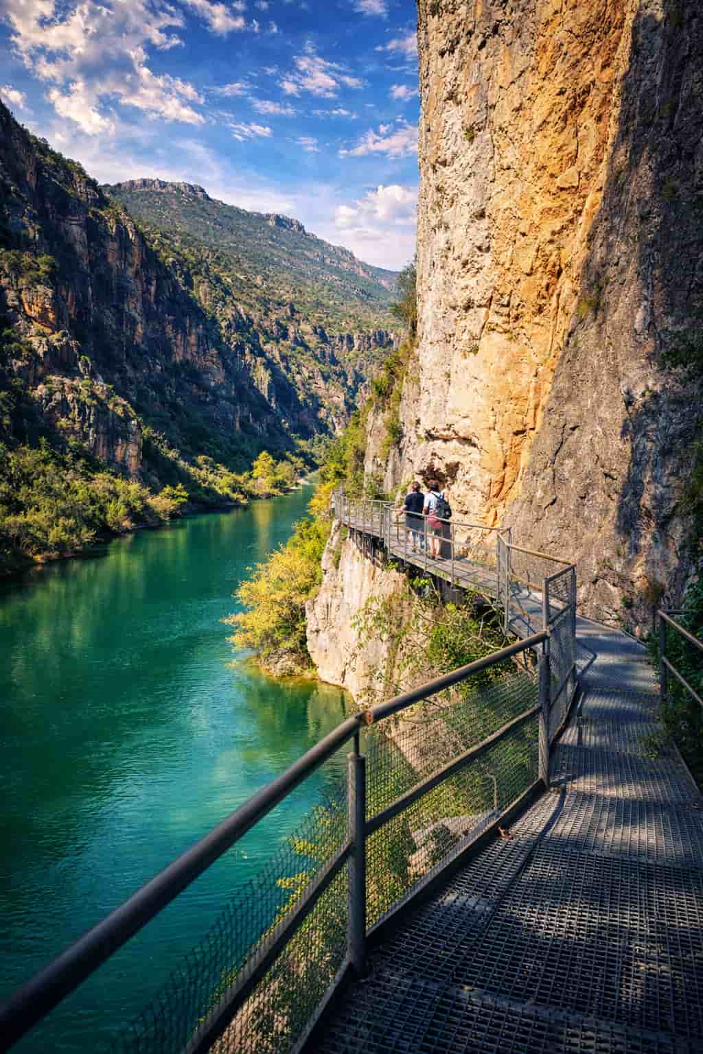 Pasarelas del desfiladero de mu
